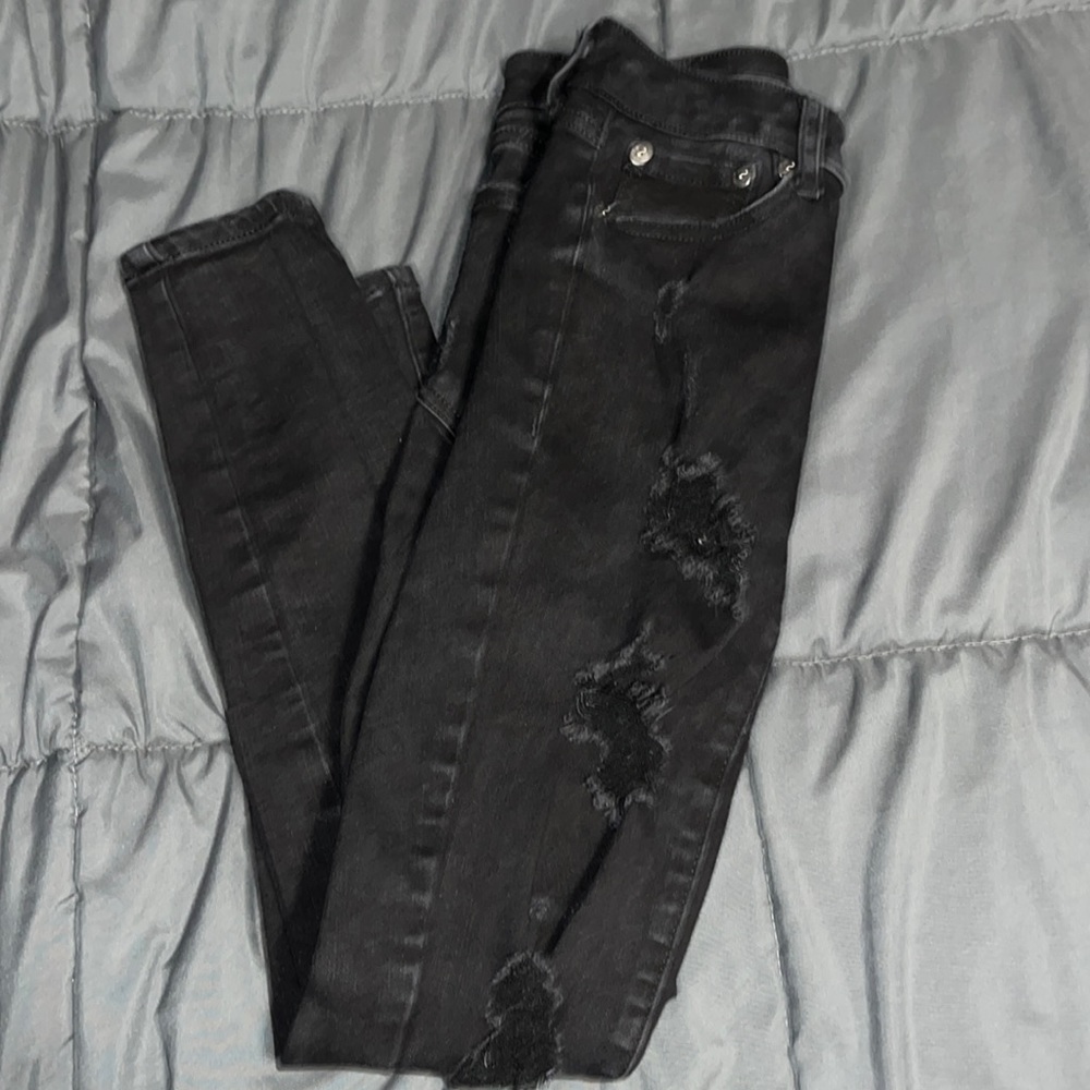 Aeropostale Black Jeggings Skinny Jeans size 0